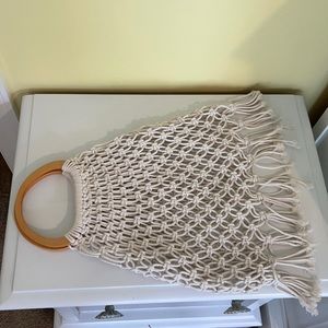 Macrame Purse/shopping bag NWOT